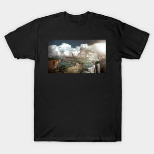 Imagination city illustration T-Shirt